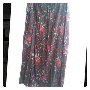 Black Maxi Skirt Size XL